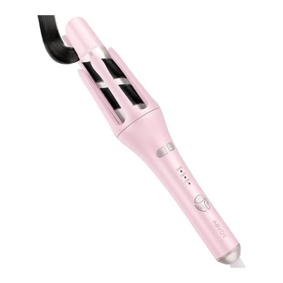 ABVOT Automatic Curling Iron 36mm Automatic Curling Iron Hair Iron Curl Curl with one click! Automatic timing alarm function 170~210 3-stage