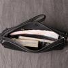 Men'S Genuine Leather Clutch Bag Women'S Soft Leather Long Wallet Simple Cowhide Mobile Phone Bag