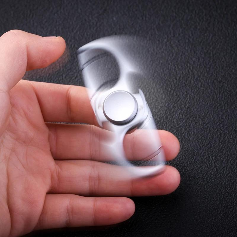 Multi-Functional Edc Stress Relief Toys Keychain Fidget Spinner Alloy Bottle Opener Metal Finger Cool Gift For Adults Kids