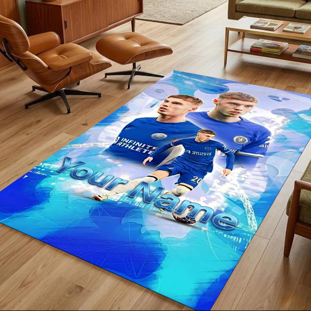 Chelsea Fc Football Player Customized Name Floor Mat Design for Study room Game Room Decorate room Dormitory Antislip Carpet Decorate Offices