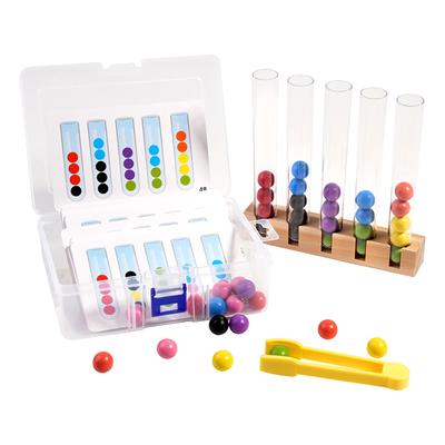 Beads And Balls Test Tube Toys For Baby Early Education Concentration Fine Motor Training Educational Toys