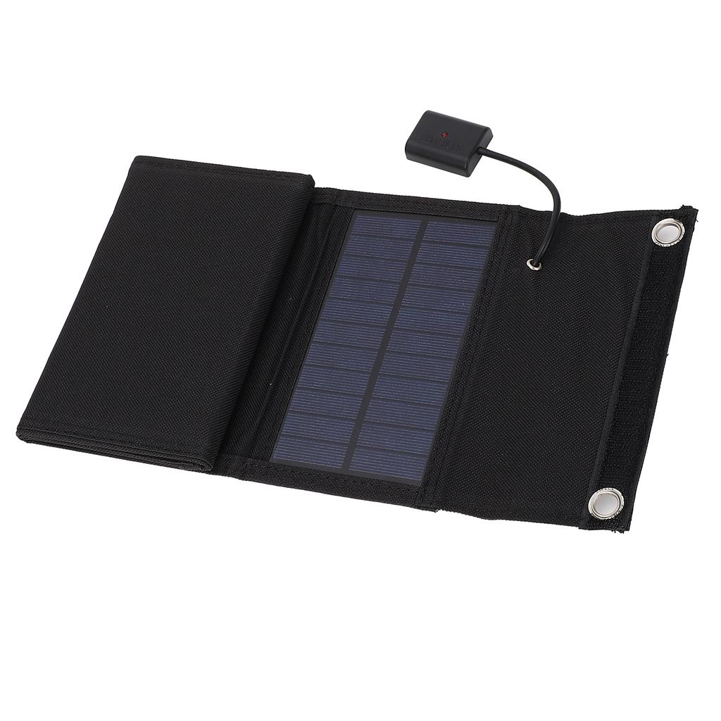 Składana ładowarka solarna 10W 5V panel z polikrystalicznego krzemu power bank do telefonu komórkowego na zewnątrz