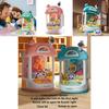 Colorful Mini Coin Operated Claw Machine Toy For Kids With Adorable Plush Toys And Capsules