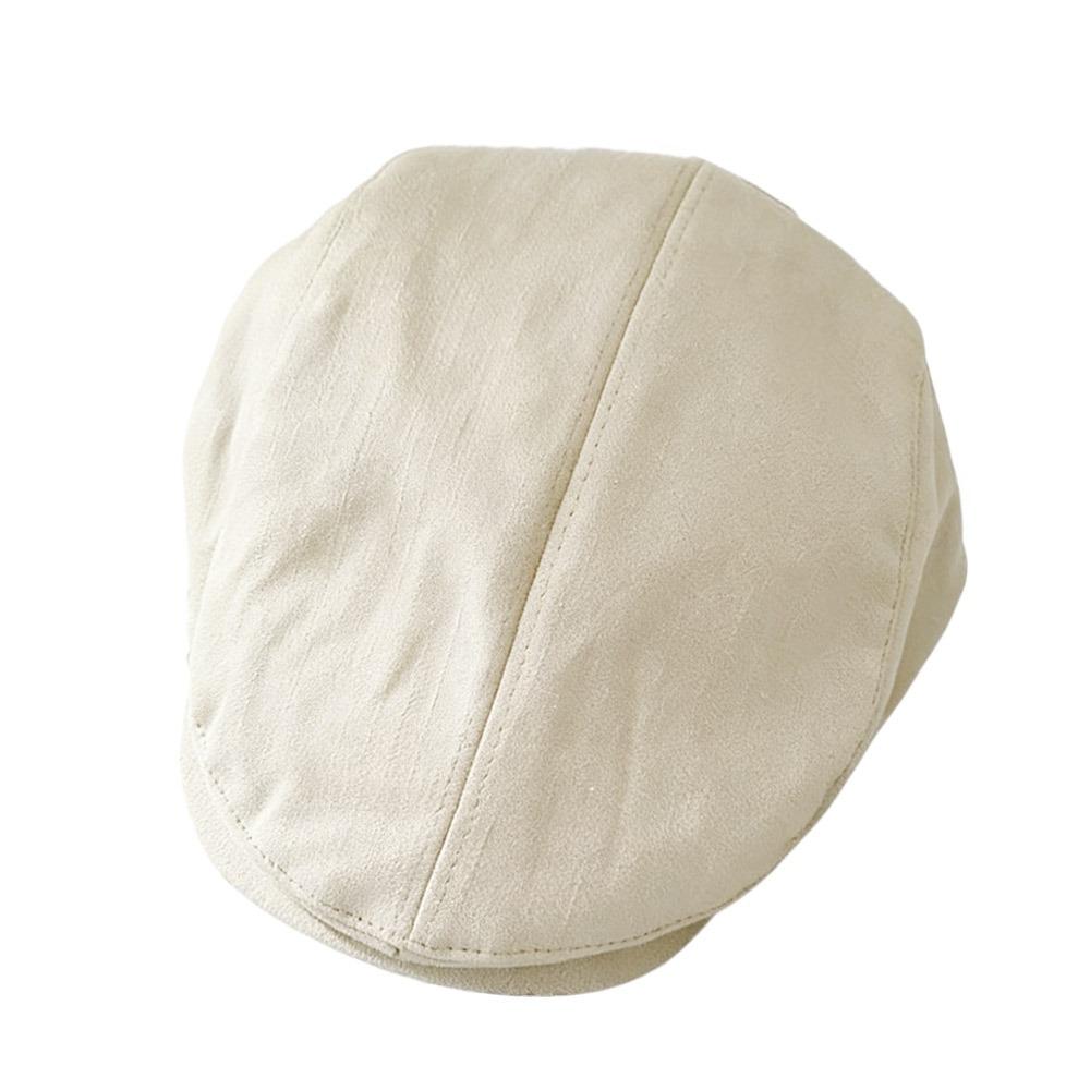 Fashion Soft Beret Hat Casual Retro Painter Hat Peaked Hat British Style Newsboy Hat Men Women