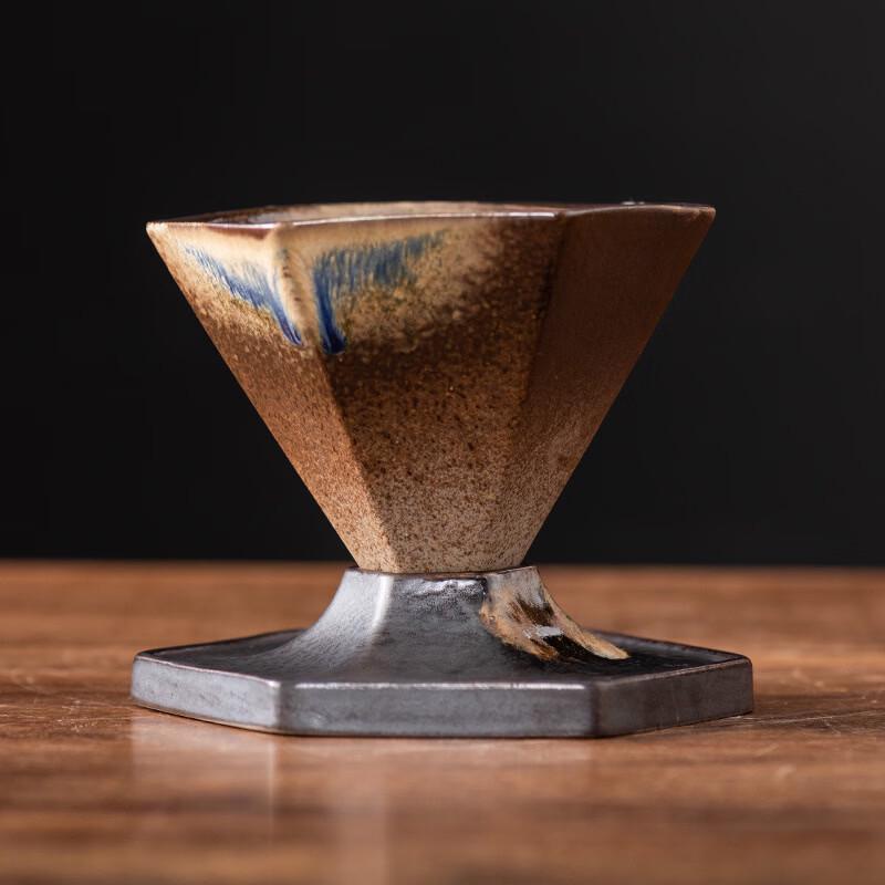 

OLOEY Hexagonal Rustic Ceramic Coffee Mug