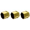 20Pcs Universal Anti-Rust 17 19 21mm Chrome Glossy ABS Auto Trim Tyre Wheel Nut Screw Bolt Protection Covers Cap Car Accessories Stem Caps1