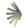 7 Blades Tooth Gap Measuring Tool Stainless Steel Orthodontic Gap Ruler  Dental Clinic