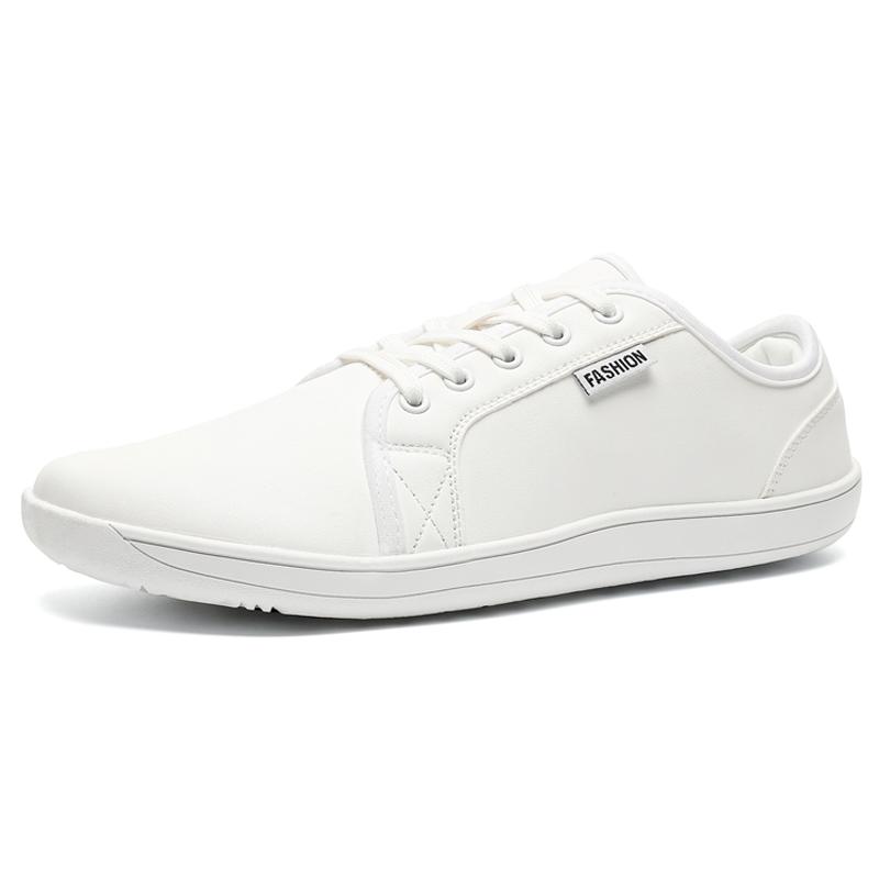 Fashion New men's barefoot wide shoes with loose feeling barefoot couple shoes leather fashion sneakers comfortable flat shoes