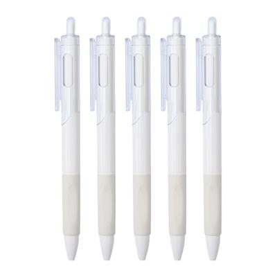 Gélyové guľôčkové perá Čierny atrament Vysúvací Jemný hrot Minimalistický dizajn Sada pier na písanie