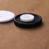 Resin Button Set: Black and White, Two-Eye & Four-Eye for Shirts, Suits, Trousers, and Pants