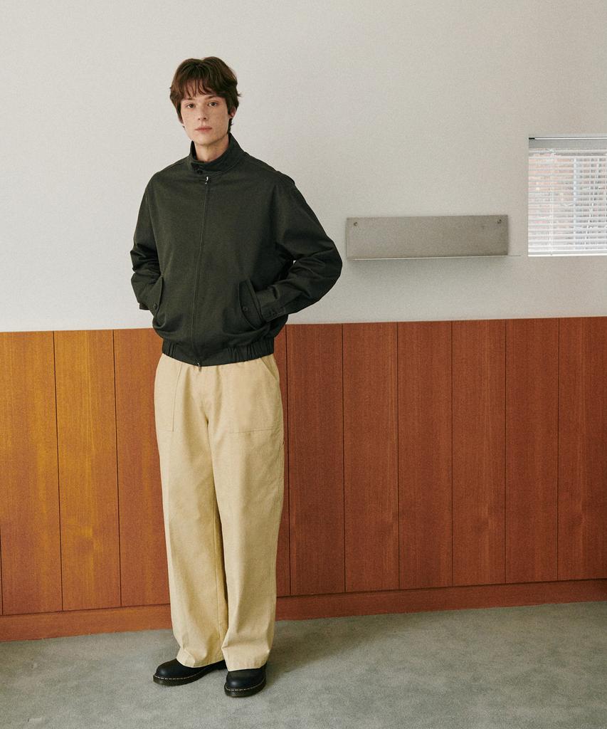 GLW Carpenter Fatigue Cotton Pants Beige