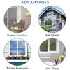 One Way Mirror Reflective Window Film Stained Vinyl Glass Self Adhesive Film Heat Insulation Solar Window Tint Privacy for Home