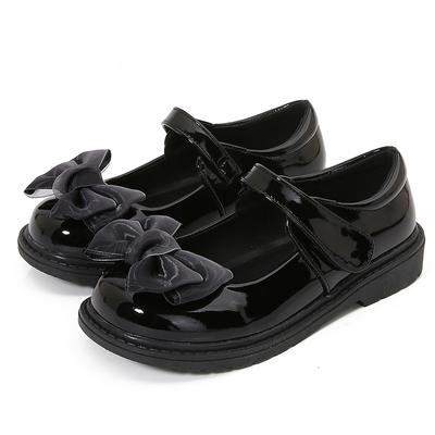 Girls' Leather Shoes Spring New Children's Mary Jane Princess Shoes Little Girl Single Shoes Student Black Performance Shoes