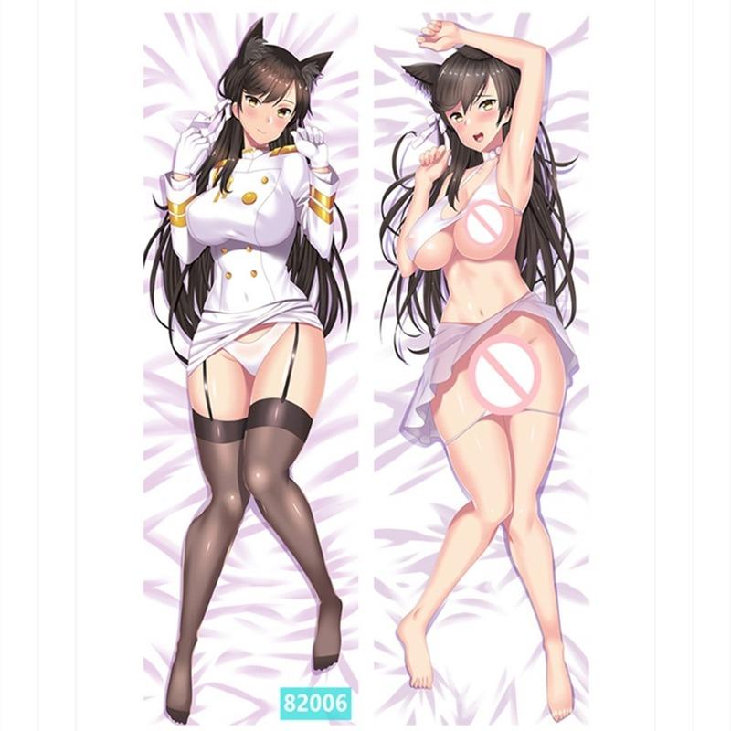 

60x180cm Японское Аниме Azur Lane Обнимающее тело Подушка Чехол Отаку Постельное белье Наволочка Dakimakura Тело Декоративная наволочка