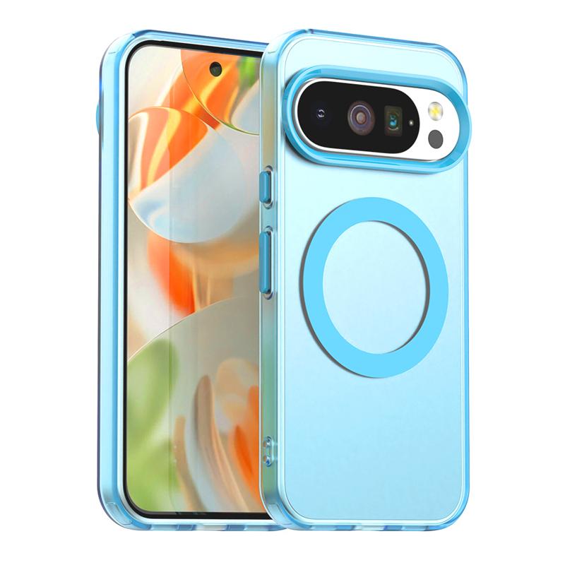 Magnetic Adsorption Wireless Charge Case For Google Pixel 10 Transparent Phone Case Google Pixel 10 Case For Google Pixel 10 Pro