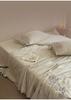 Premium 60 Thread Lanjing Tencel Embroidered Summer Cool Quilt Set - Floating Light