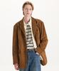 Connect Kinloch [Real Leather] Suede 3-Button Blazer Jacket [Brown]