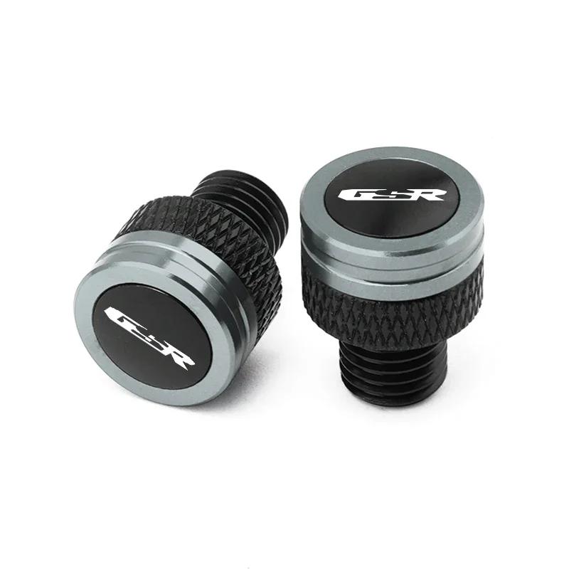 Motorcycle M10*1.25 Aluminum Screws Bolts Mirror Hole Plugs Cap For SUZUKI GSR750 GSR600 GSR400 GSR 750 600 400 All Year