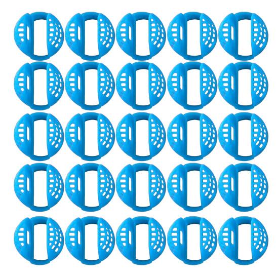 25Pcs 3D Printed Washbasin Filter Hair Catcher Filter 35mm Inlet Sink Water Filter Reusable Drain Strainer for Bathroom Kitchen