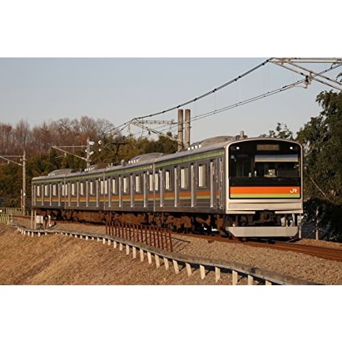 Railway Collection Tetsukore JR 205 Series 3000 Kawagoe Line/Hachiko Line 4-Car Set Diorama Supplies (Manufacturer's First Order Limited Edition)