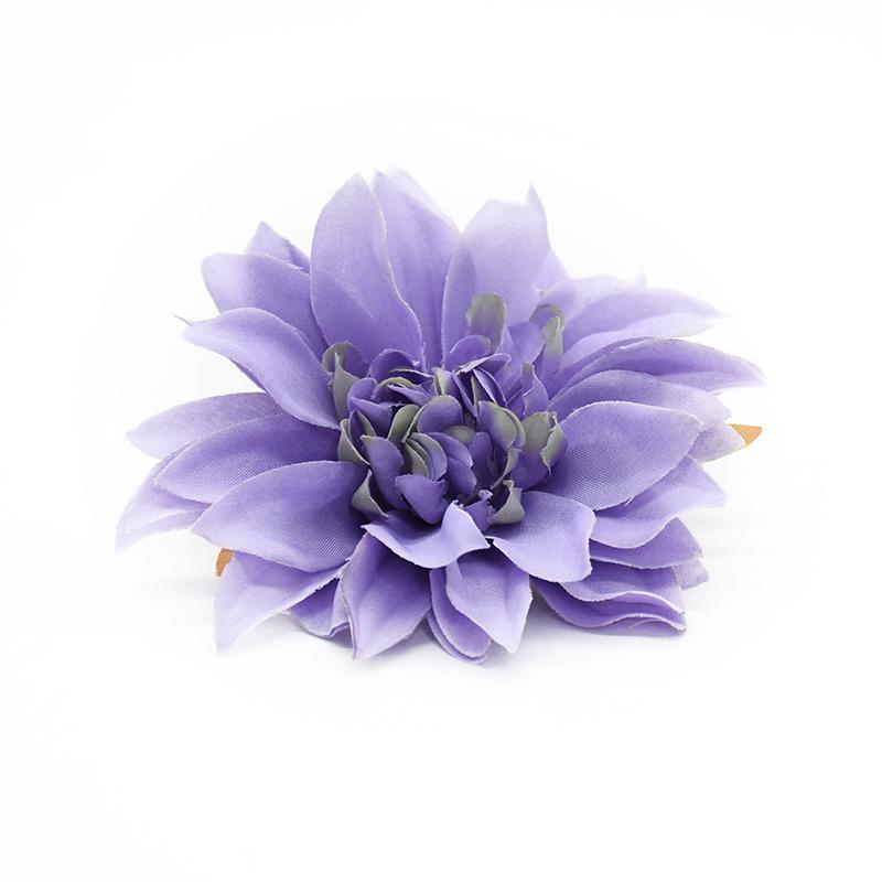

Artificial Flowers Silk Dahlias Home Interior Decor Festival Wedding Bridal Accessories Material Making Bouquets Scrapbooks Gift 10pcs