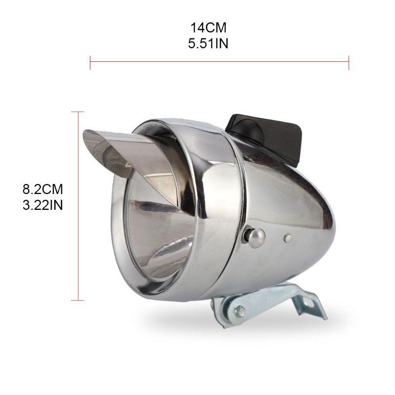 Cykellampa Cykel Metallhölje Stål LED-ljus Framljus för Cykel Dimljus