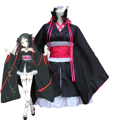Anime Japanese Kimono Cosplay Girls Yaya Haori Tea Party Princess Dress Exhibition Clothing Halloween Christmas Party Costumes