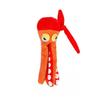 2025 Pet Plush Toy Octopus Dog Education Anti Bite Sound Toy Six Claw Fish Interactive Pet Toy