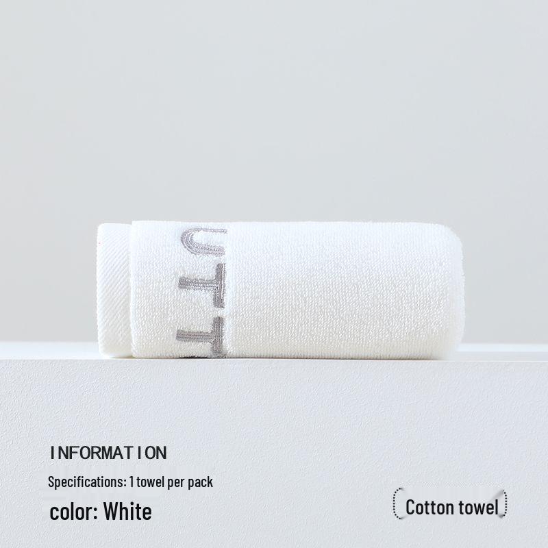 Toalla 7a de Algodón Puro Antibacteriano: Clase A, Engrosada, Muy Absorbente, No Suelta Pelusa, Adecuada para Lavar la Cara y Bañarse, Unisex.
