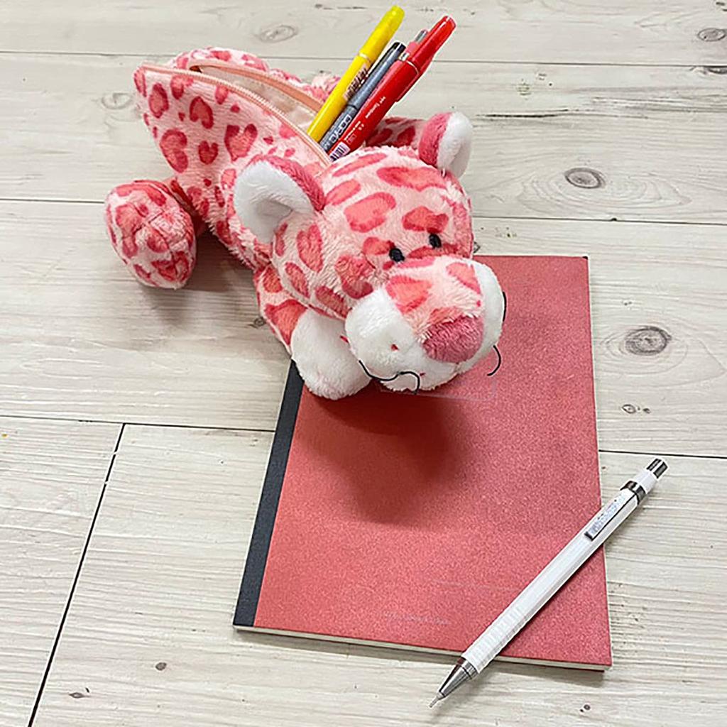 NICI Figurka Růžové Pouzdro/Leopard