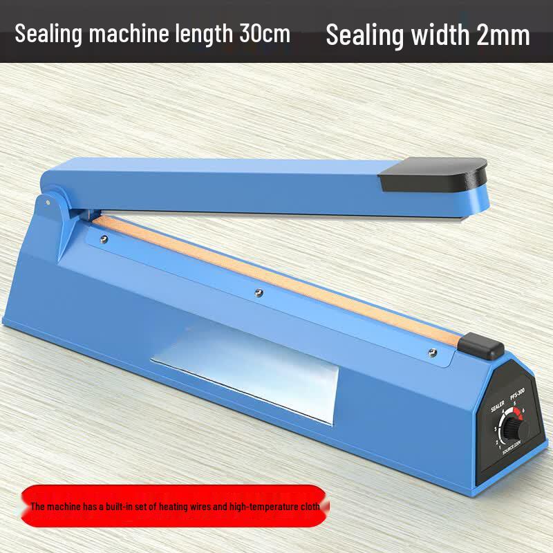 Longma Manual Impulse Sealer for Plastic Bags CN plug (adapter included)