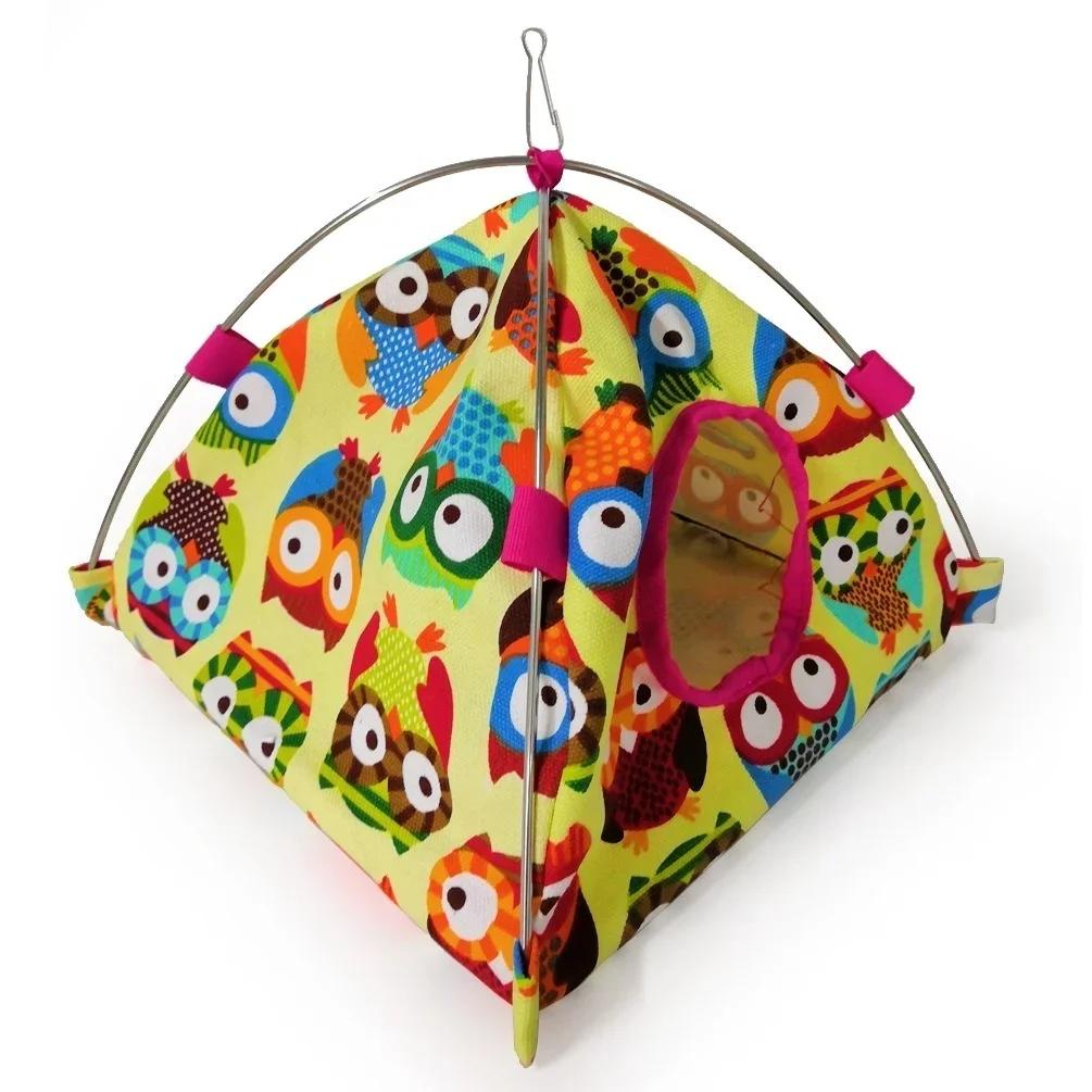 Parrot Tent Canvas Nest Sleeping Bag Floor Hanging Bird's Nest Hamster Cotton Nest Hammock