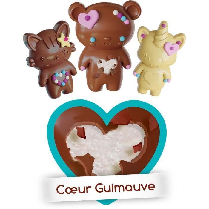 Jeu Créatif - LANSAY - Atelier Choco-guimauve - Dès 6 Ans - Chocolat Et Guimauve - Inclus Moules Et Pinceau