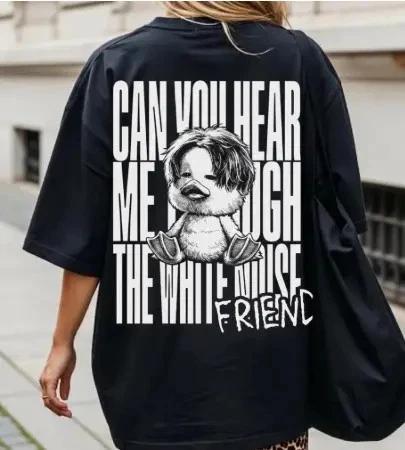 Funny Duck T- Shirt, Animal Humor Graphic Tee 3XL