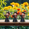 3Pcs Creative Halloween Witch Ornament Cartoon Halloween Party Decoration  Home Decor