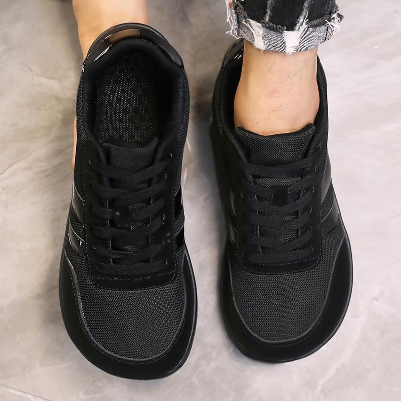 Fashion Wide Shoes Anti Slip Lightweight Breathable Running Shoes Minimalist Barefoot Cross Training Shoe Anti Slip Toe Walking Shoes