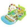 Baby Gym Activity Mat Kick Play Piano with Musical Toys Sound Light Educational Gym Play Mat Green
