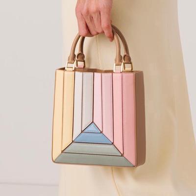 Dámská kabelka Rainbow Spliced ​​Messenger – trendy, stylová, všestranná a špičková kabelka přes jedno rameno