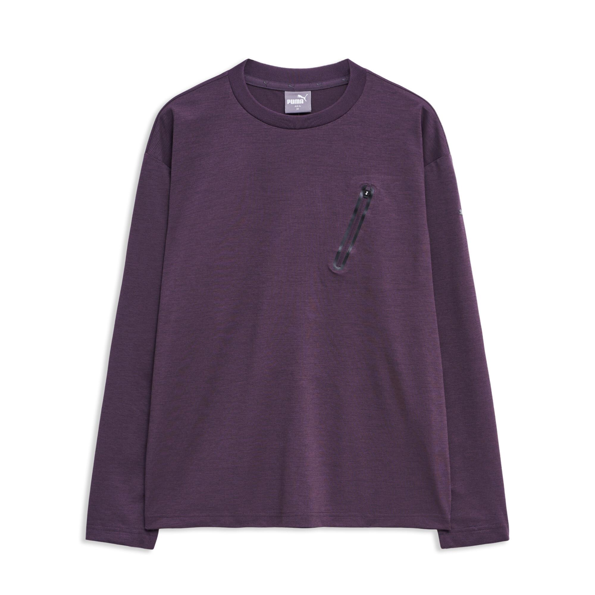 PUMA T Shirts Men s Purple Crew Neck 94095501 2XL