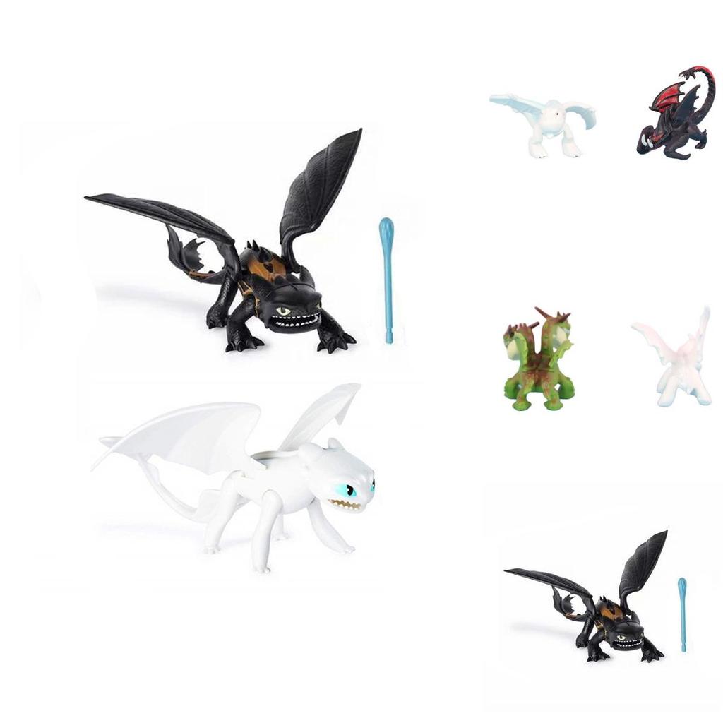 Dreamworks Dragons Figure Collection Mini Toothless Set For Kids And Dragon Trainers Aged 4 And Up