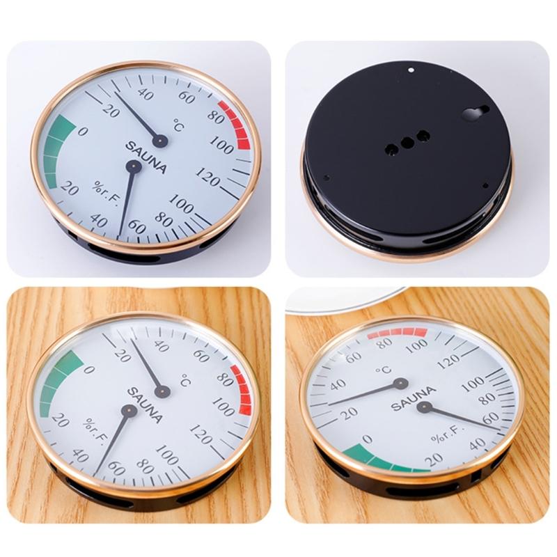 Home Thermometer Sauna Room Hygrometer Measure Tool Digital Temperature Humidity Meter Used In Bathroom Sweat Streamroom M4YD