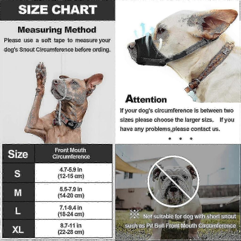 Hundemaulkorb, Weicher Nylon-Maulkorb gegen Herunterfallen, Atmungsaktiver Hundemaulkorb aus Air-Mesh, Trinkbar, Mit Verstellbarem Riemen