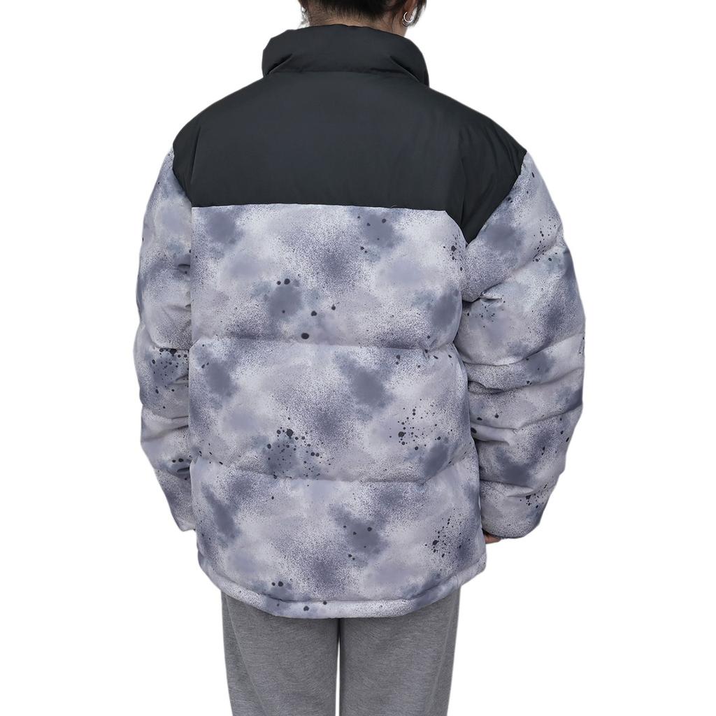 Vans Stand Collar Zipper Gray Duck Down Jacket Men Jackets VN000W55YC9