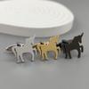 Unicorn Stainless Steel Brooch/cufflinks, Men's and Women's Personalized God Animal Badge, Jacket/backpack Mascot Decorations.