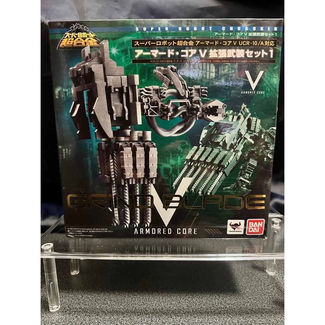 Used Super Robot Chogokin Armored Core V Expansion Weapon Set 1