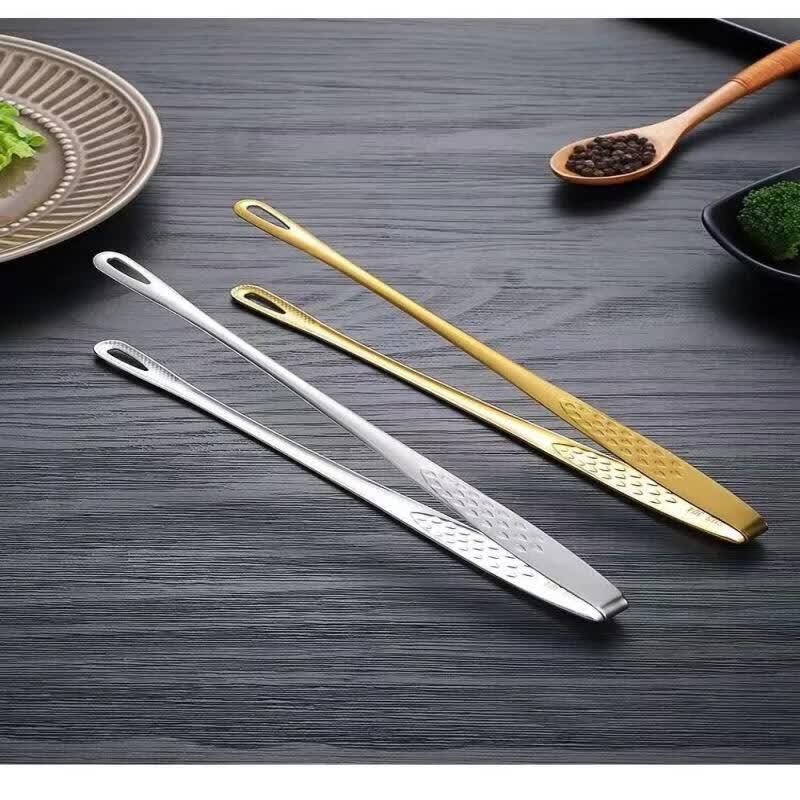 

Stainless Steel BBQ & Buffet Food Tongs Set (8 Pcs)