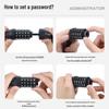 West Rider Bicycle Anti-Theft Combination Cable Lock