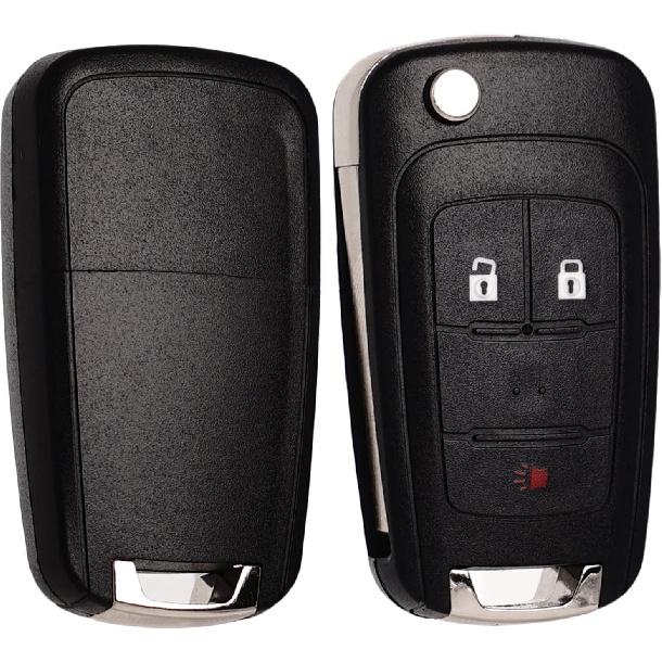 Remote Key Fob Replacement Fits For GMC Terrain 2010- Chevy Equinox 2010- Sonic 2012-2017 Spark 2016-2017 Trax 2015-2018 Buick Encore 2014-2018
