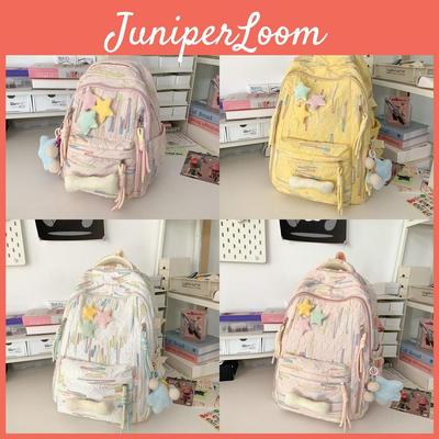 Mädchenrucksack, Schultasche aus Nylonmaterial für Schülerinnen der Mittelstufe