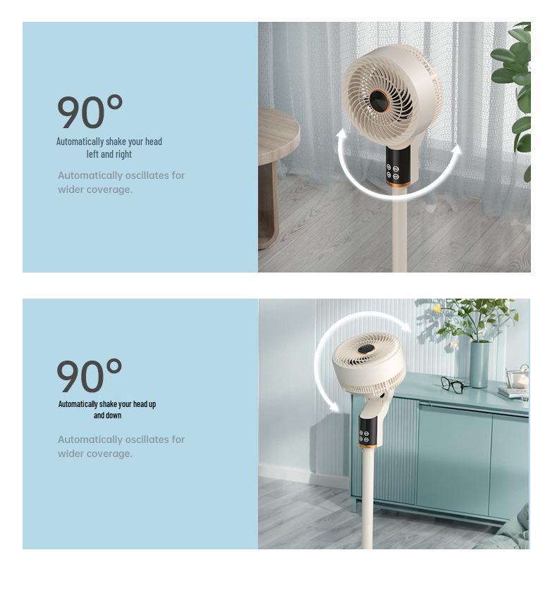 Carefully Selected Large Electric Fan with Remote & Voice Control - Ideal for Floor/Table Use in Home or Dorm.